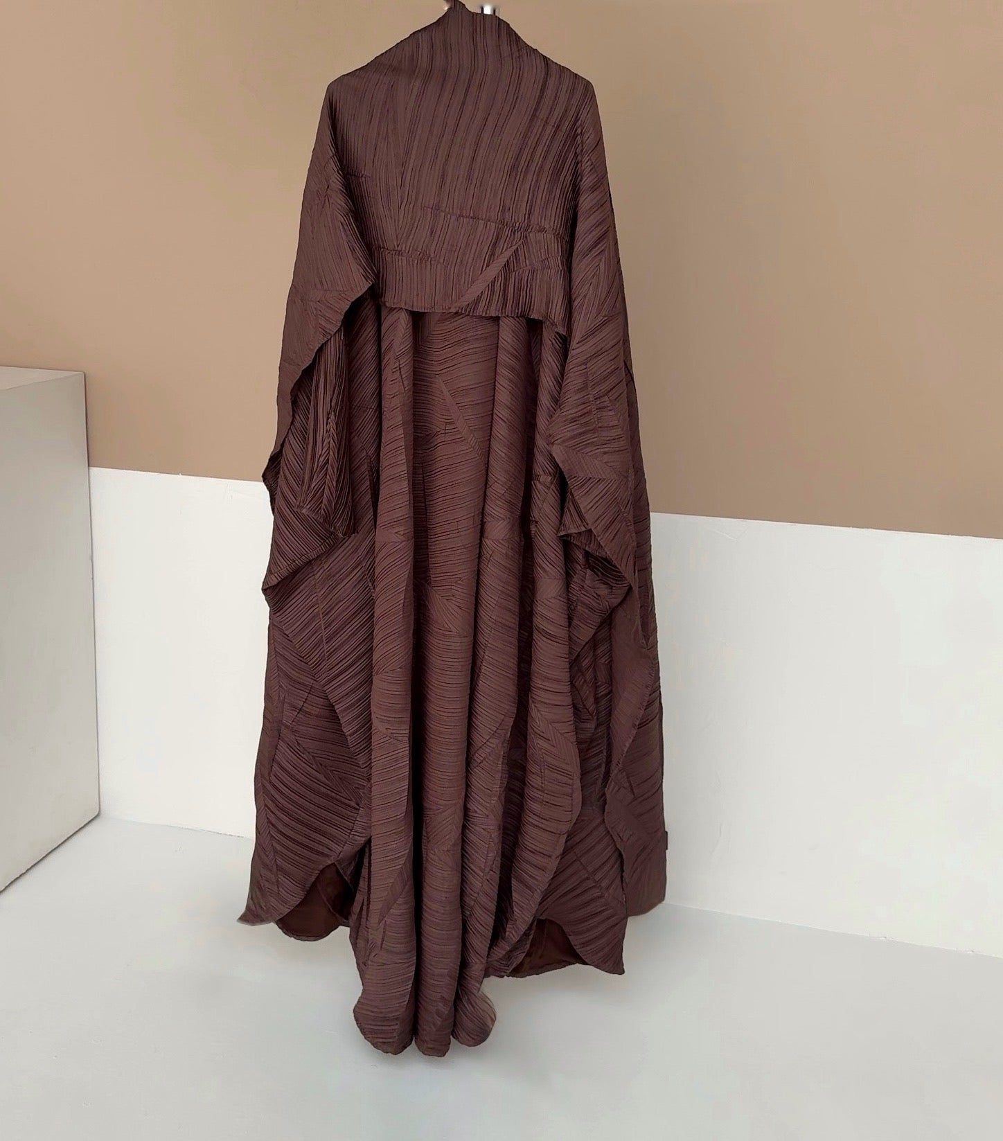 Abaya Origami chocolat