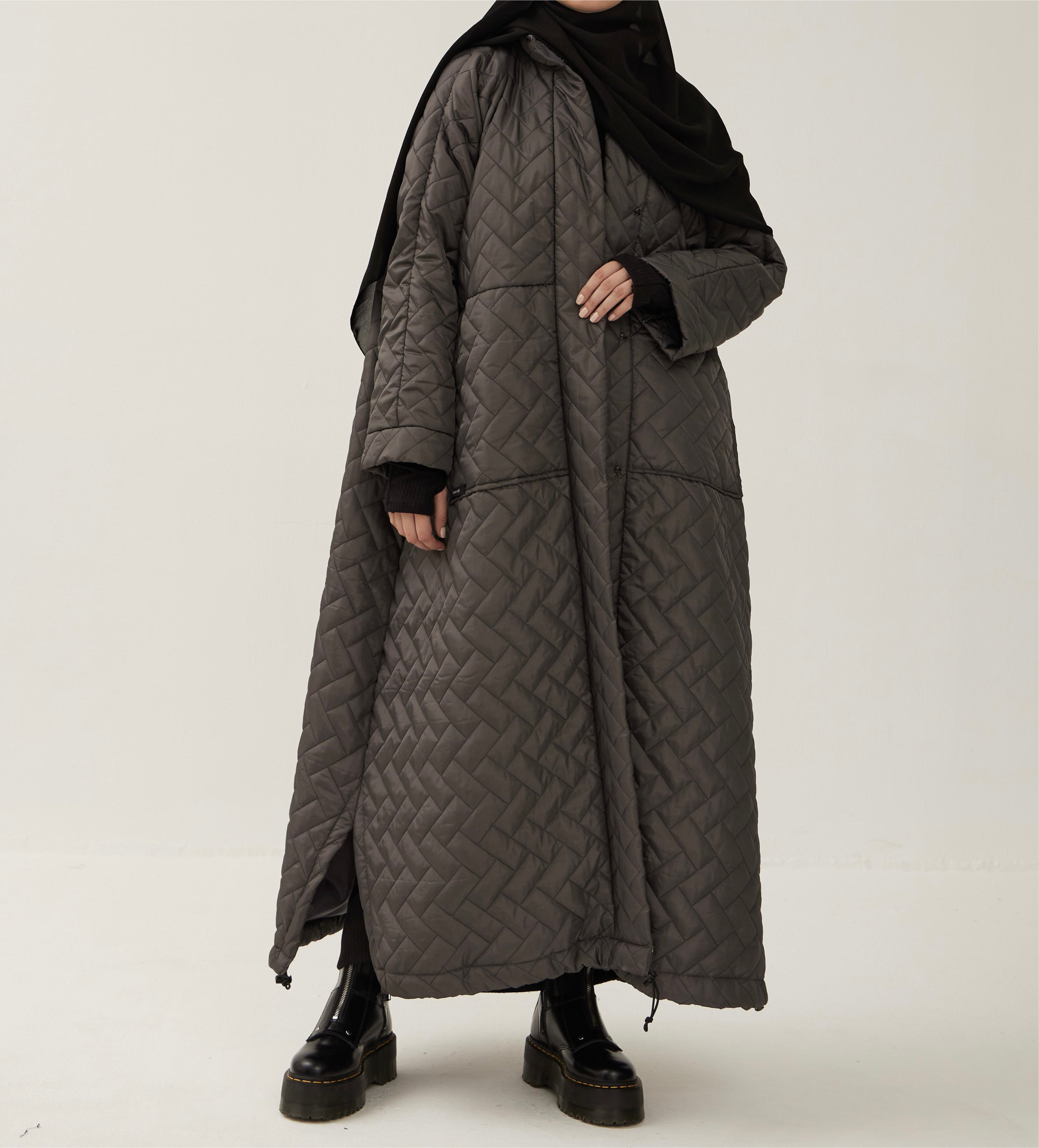 Jacket oversize anthracite