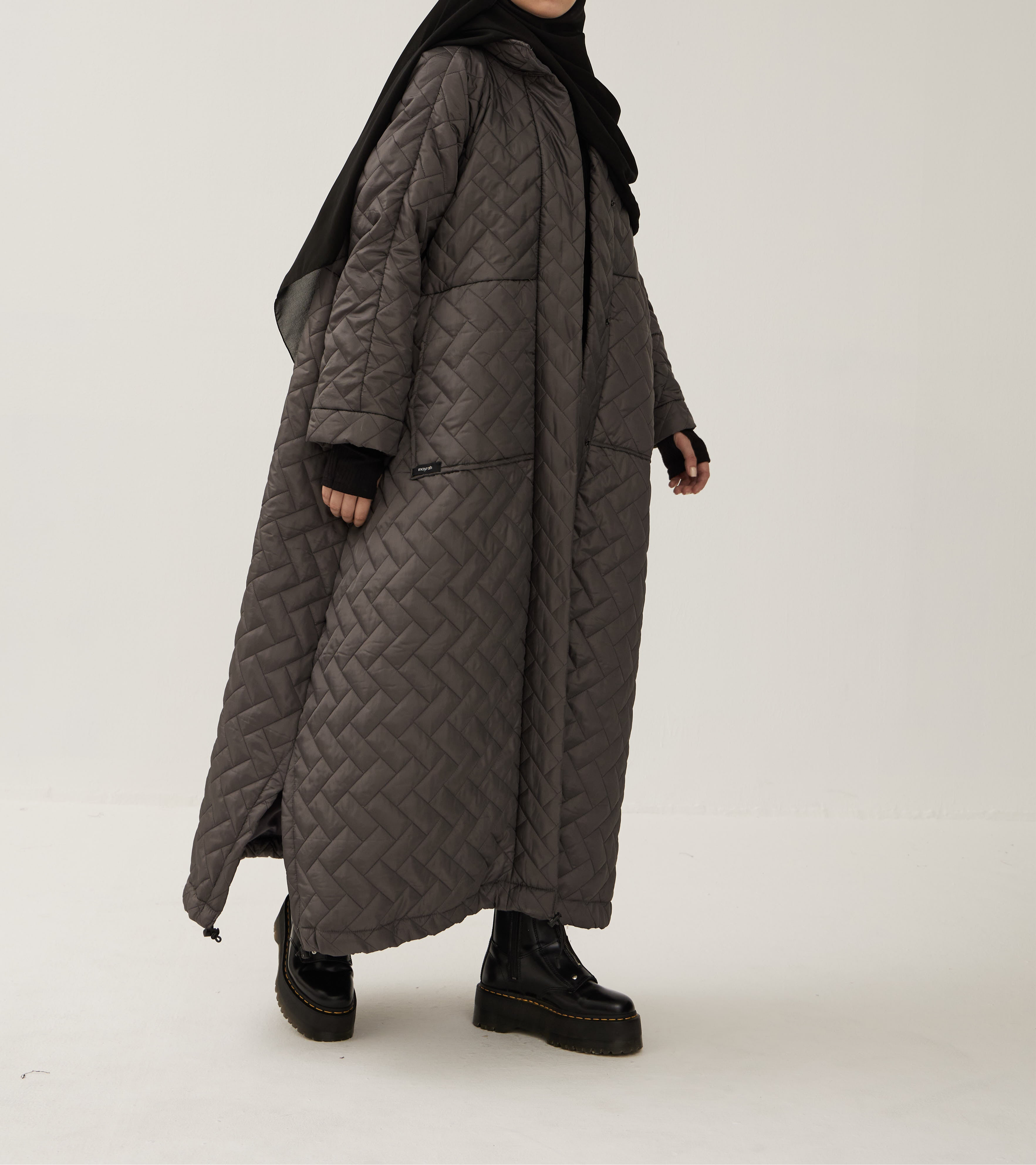 Jacket oversize anthracite