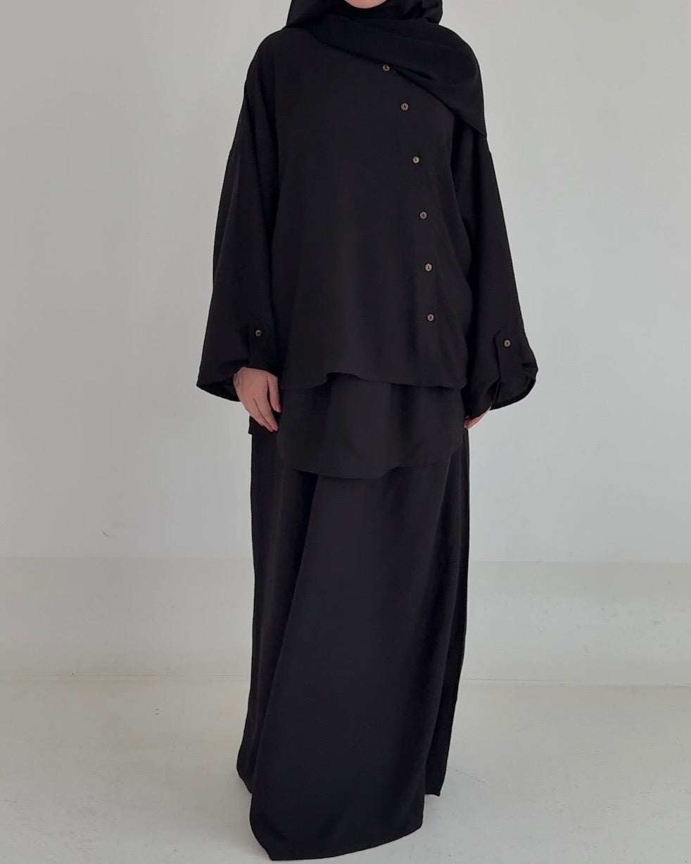 Set layering noir