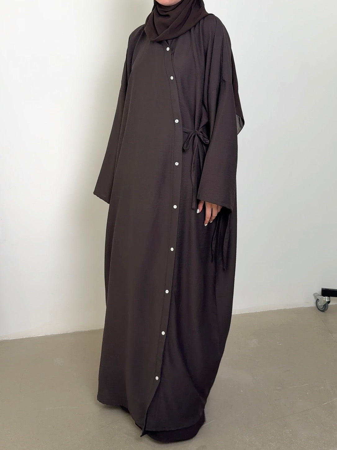 Chemise Baia dark brown