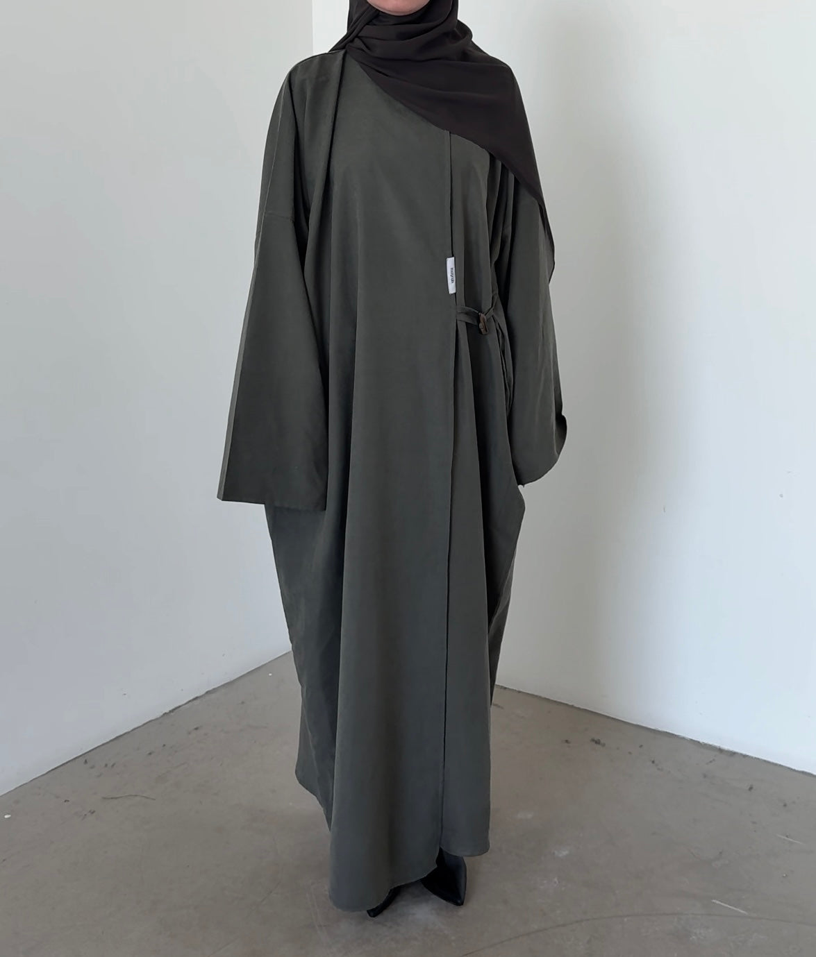 Abaya nova ash green