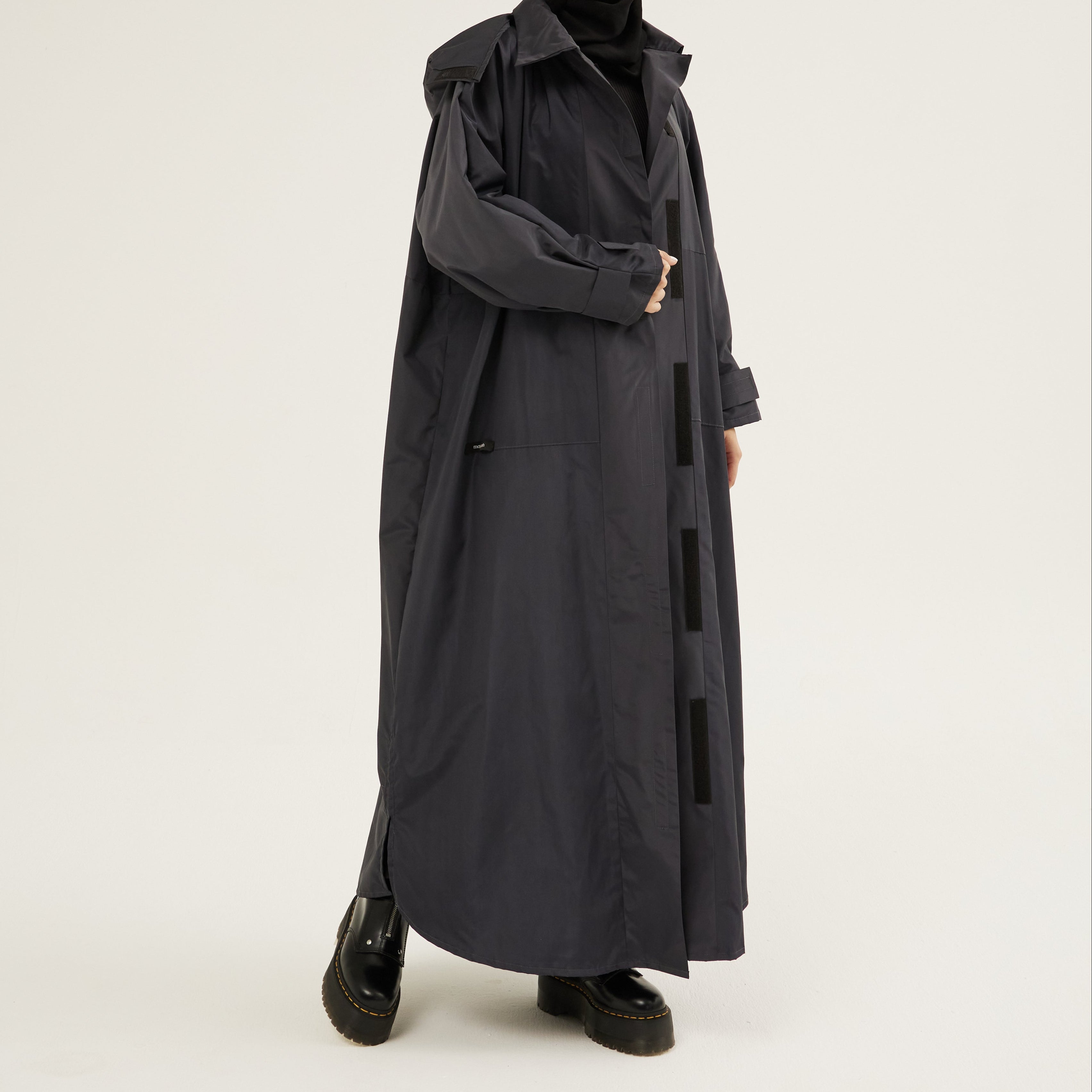 Parka rain navy blue