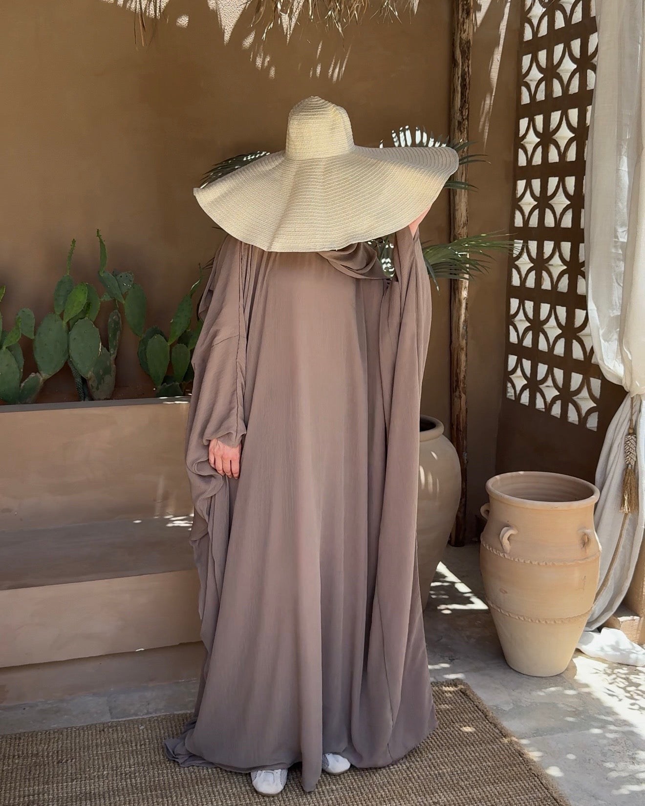 Abaya Origami Summer taupe