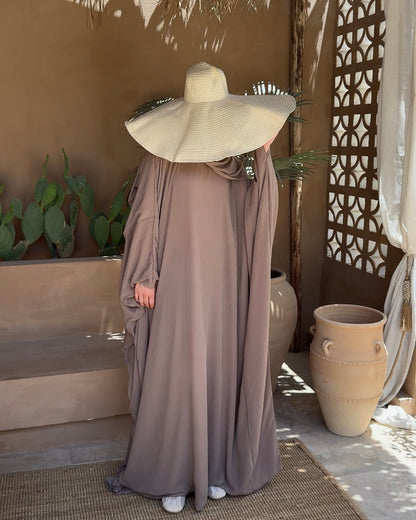 Abaya Origami Summer taupe