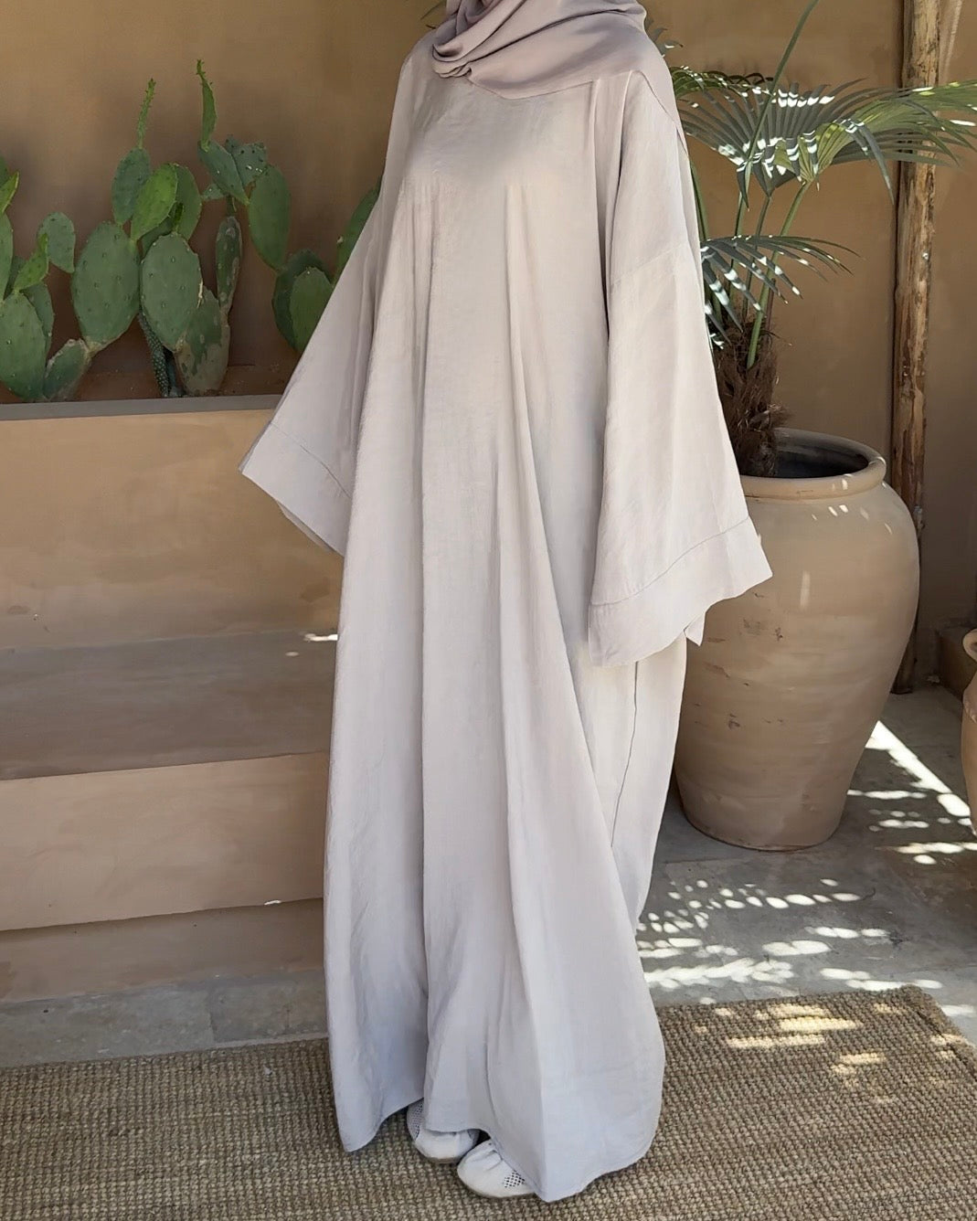 Abaya Syma greige