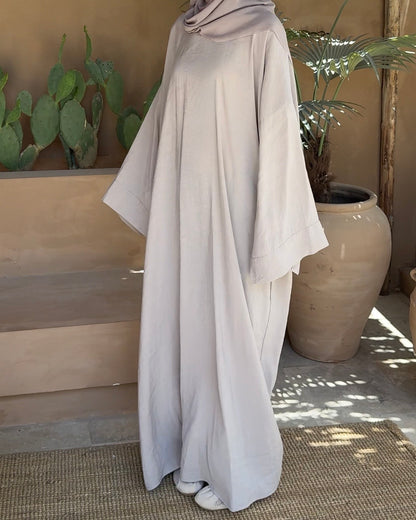 Abaya Syma greige