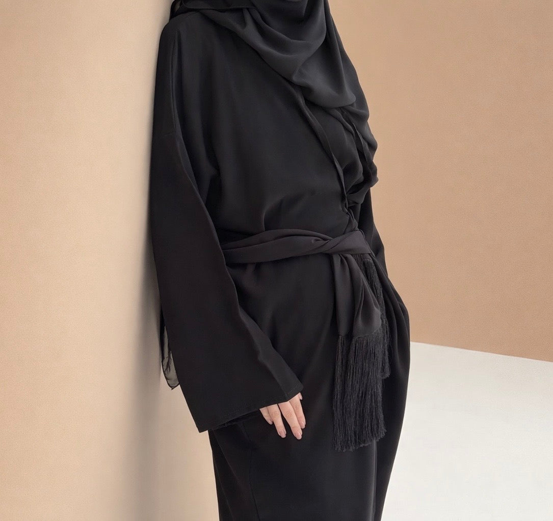 Kimono yuna full black