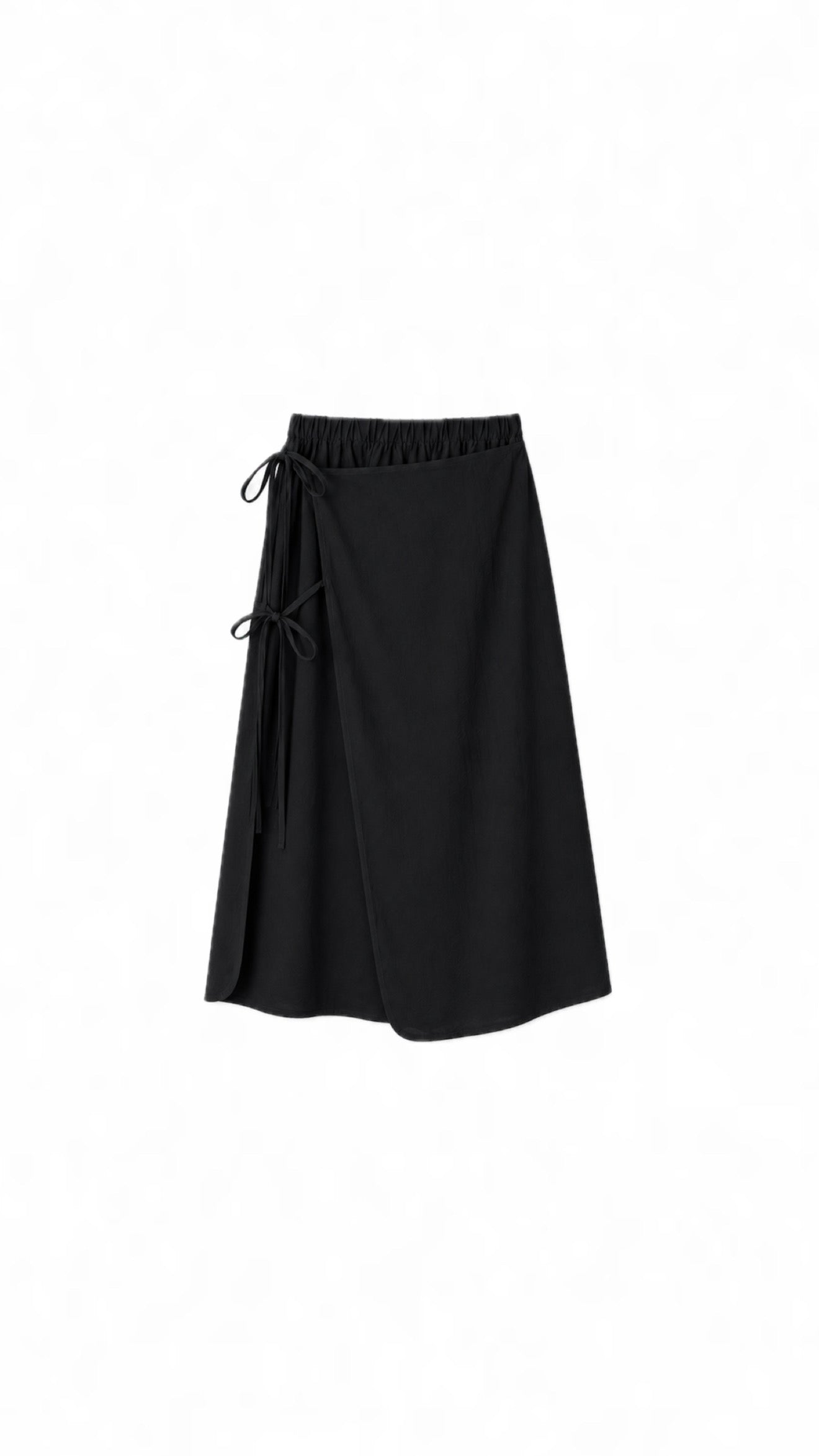 Jupe portefeuille noir