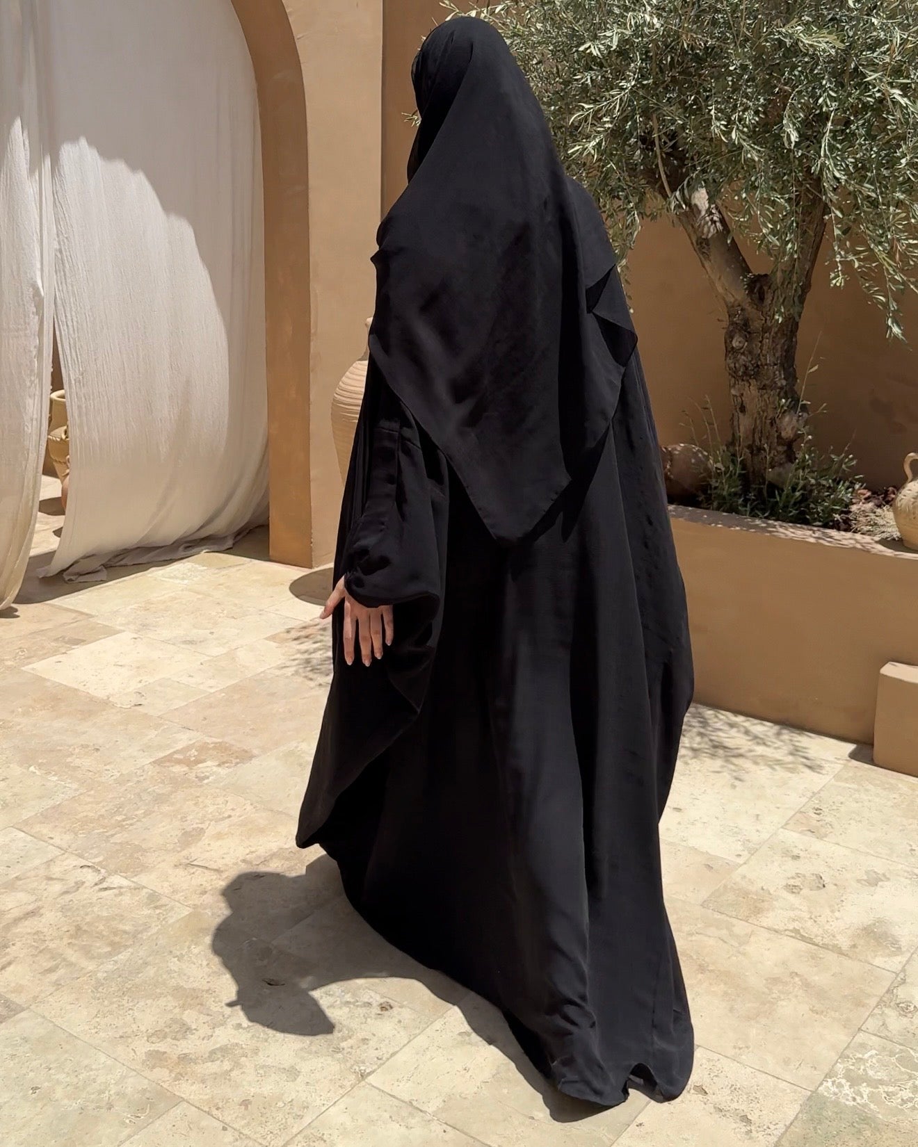 Abaya Origami Summer noir