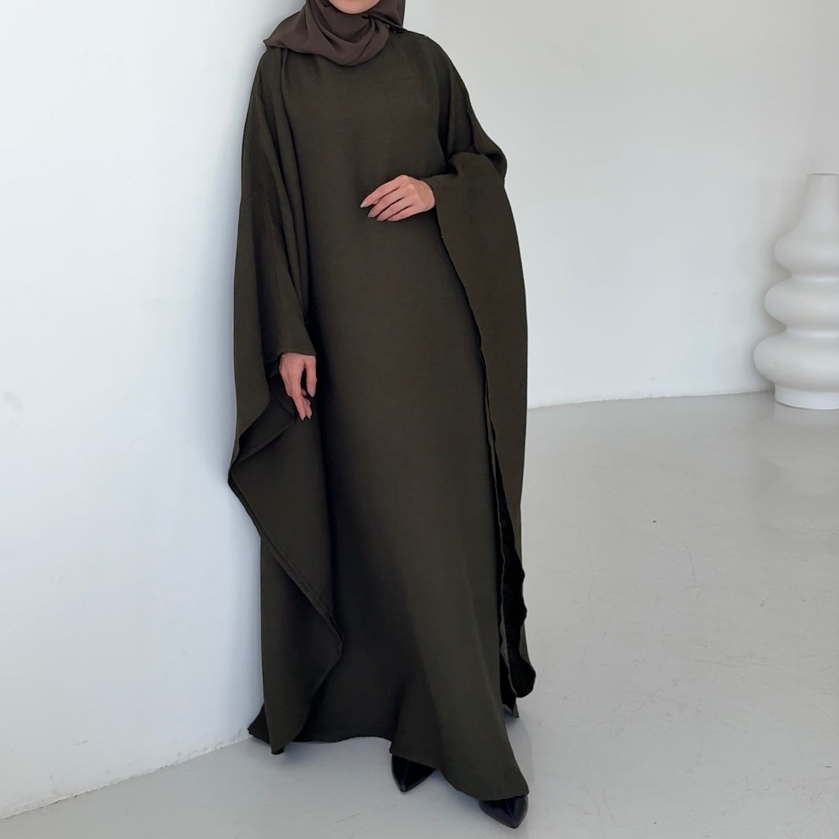 Abaya Ribbed