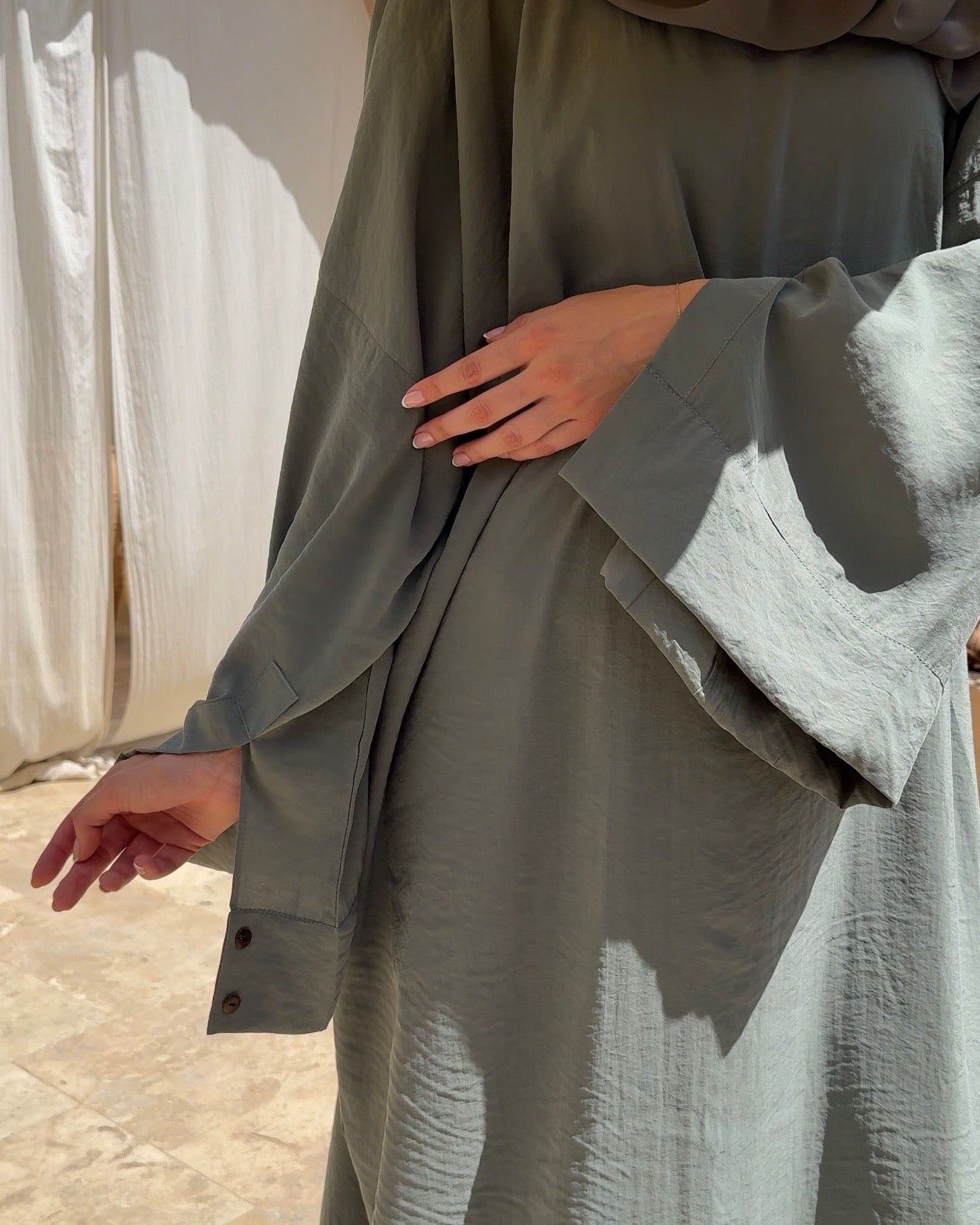 Abaya Syma sauge