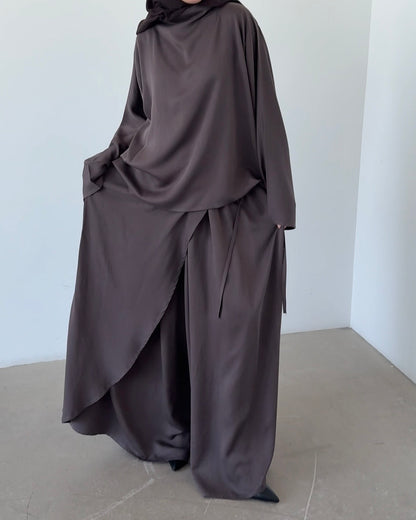 Sarouel portefeuille deep brown