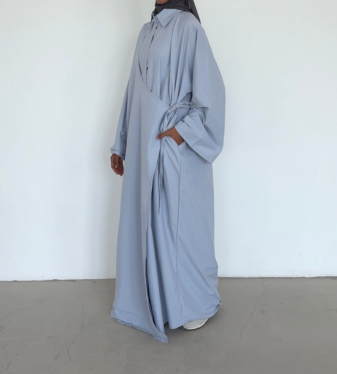 Shirt Dress baby blue