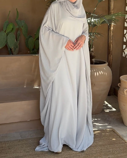 Abaya Origami Summer gris