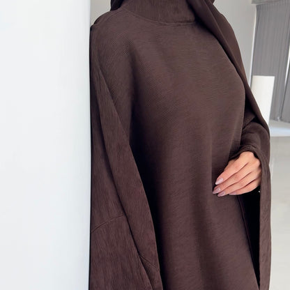 Abaya Ribbed