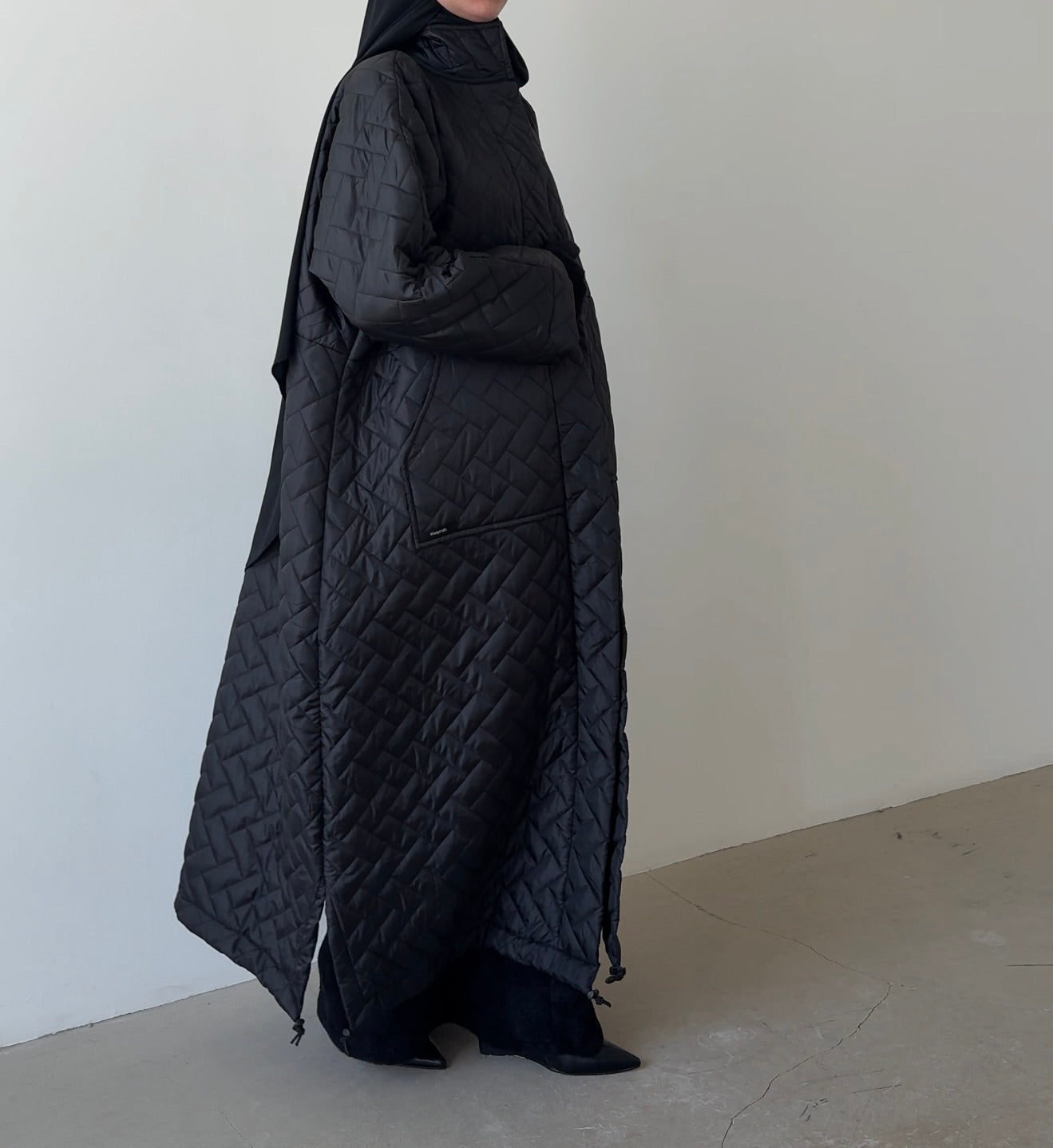 Jacket oversize noire