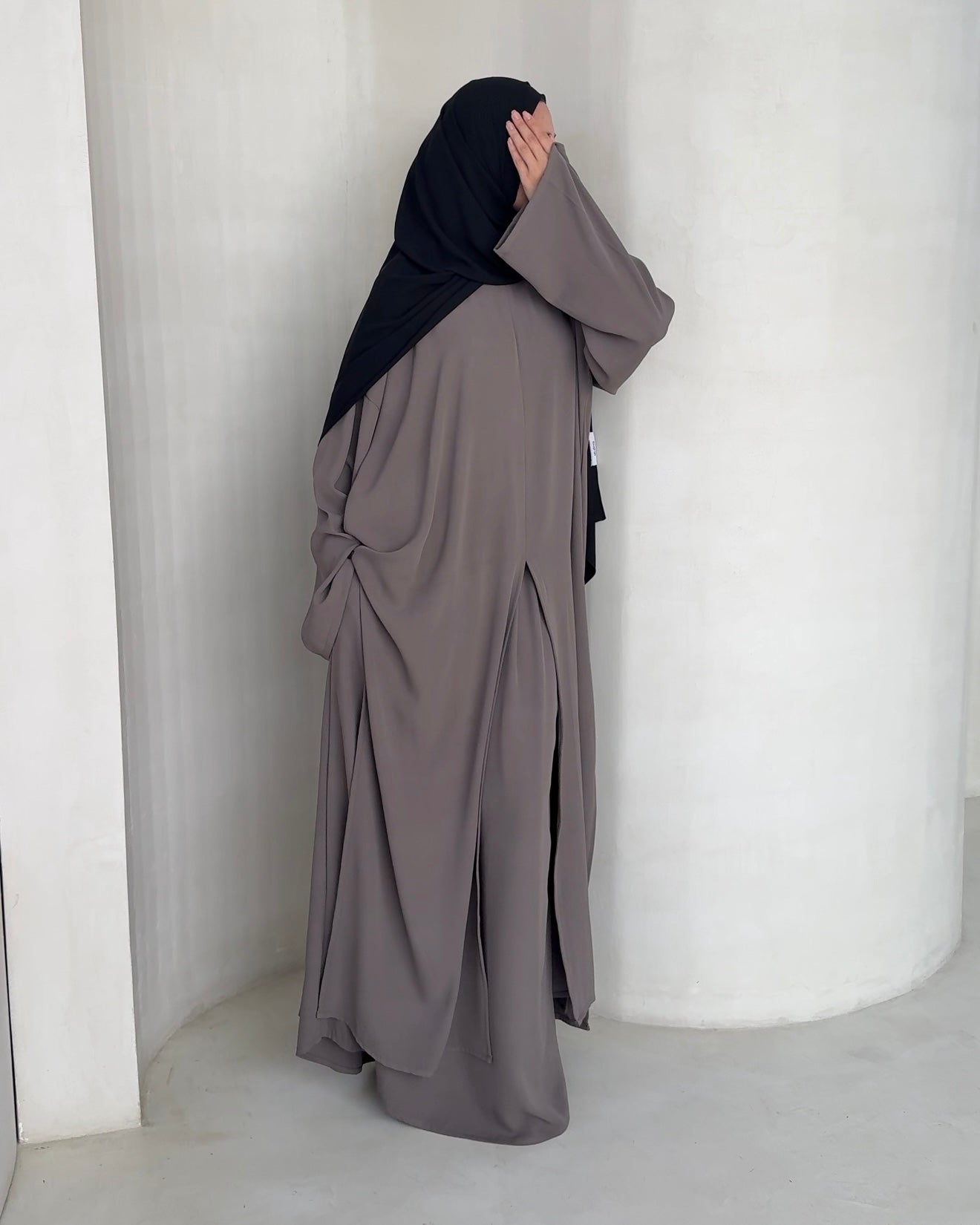 Tunique Mei taupe - vue 4 - Mayrah