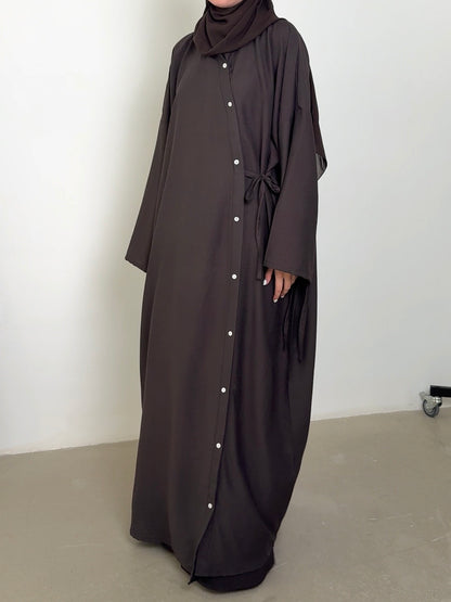 Chemise Baia dark brown