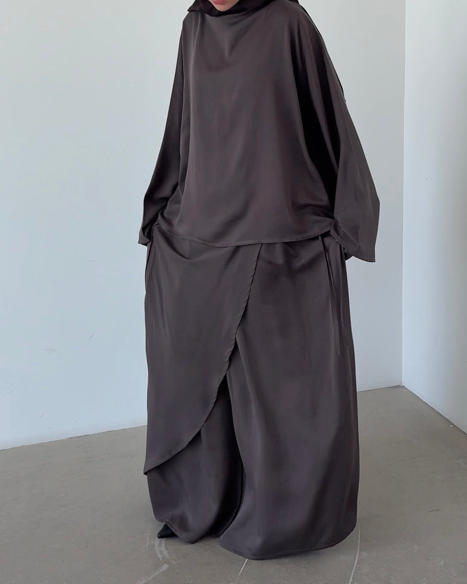 Sarouel portefeuille deep brown