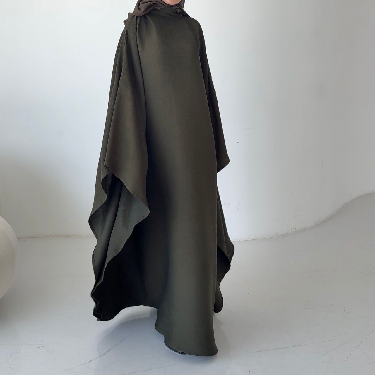 Abaya Ribbed