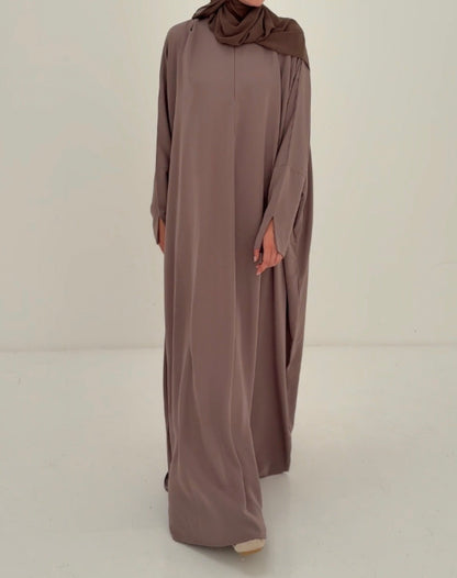 Abaya Aya taupe