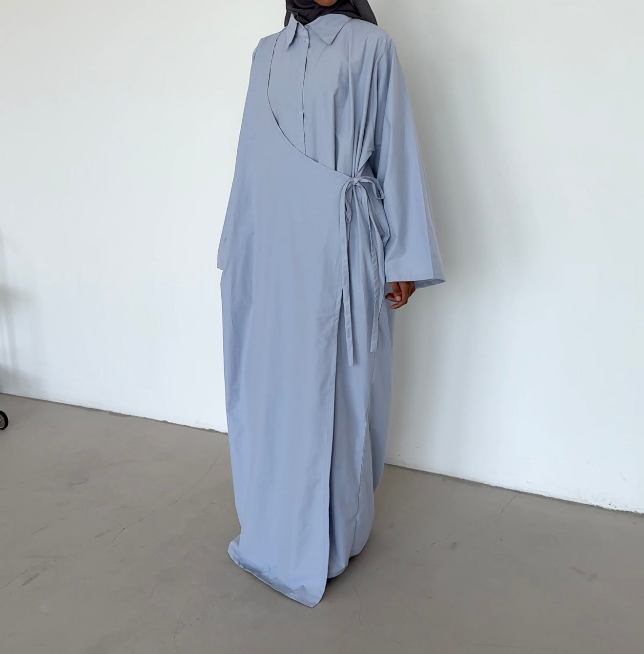 Shirt Dress baby blue