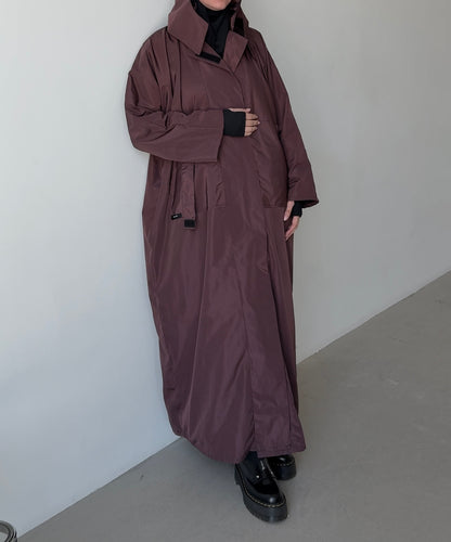 Parka rain burgundy