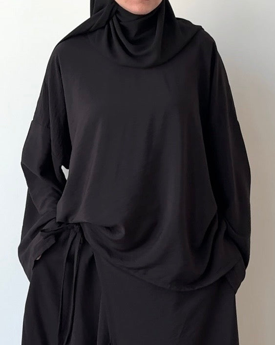 Top portefeuille noir