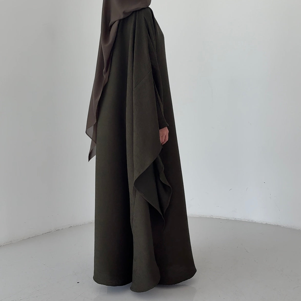 Abaya Ribbed