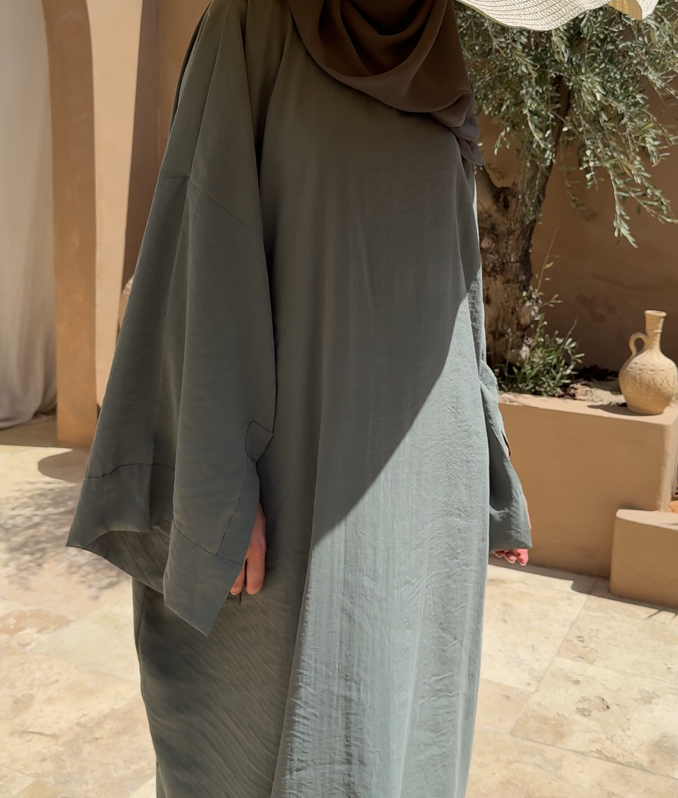 Abaya Syma sauge