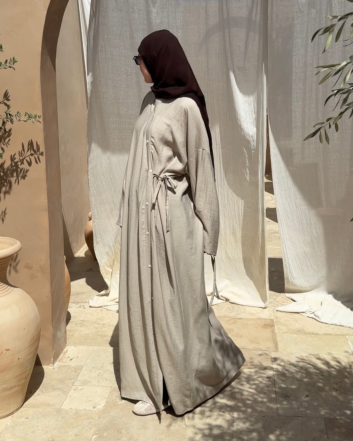Chemise Baia sable