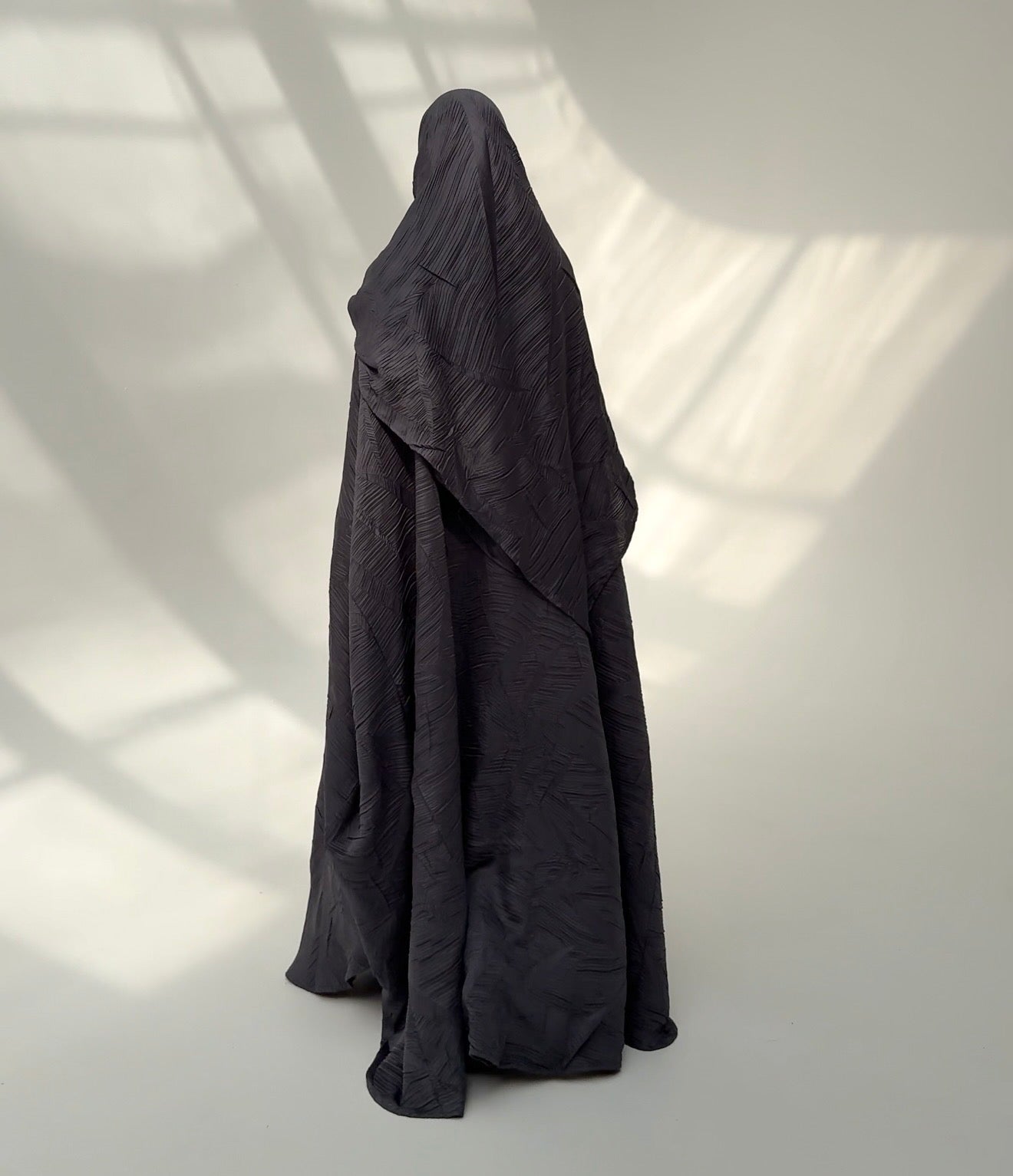 Abaya Origami ash green