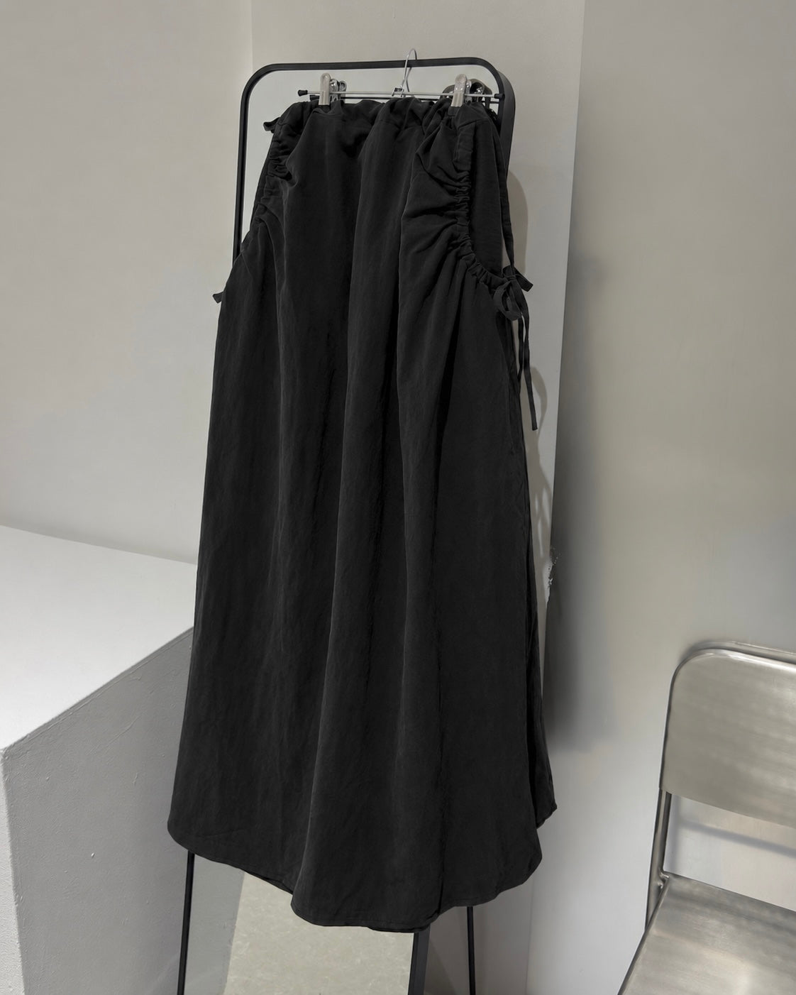Jupe lyocell noir