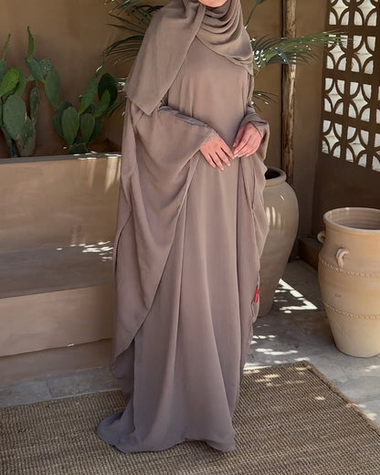 Abaya Origami Summer taupe