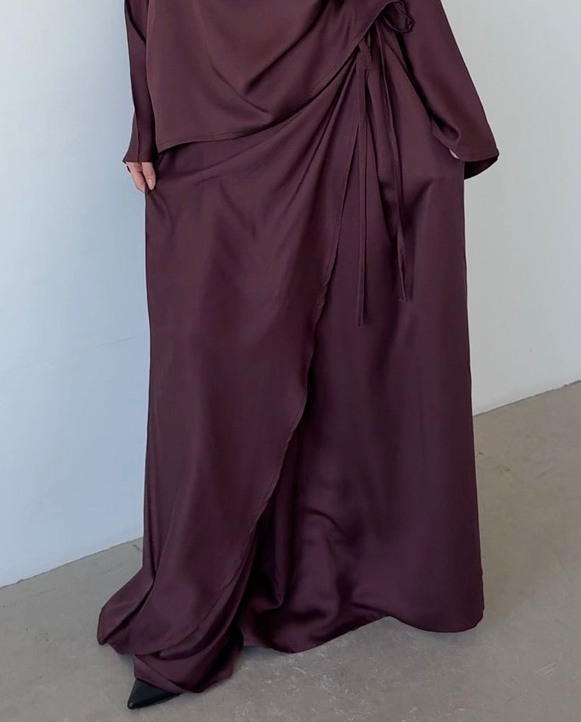 Sarouel portefeuille light plum