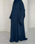 Abaya Nami dark emerald kimono mandarin - Mayrah