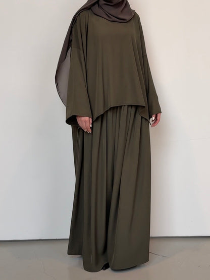 Tunique Yuna kaki