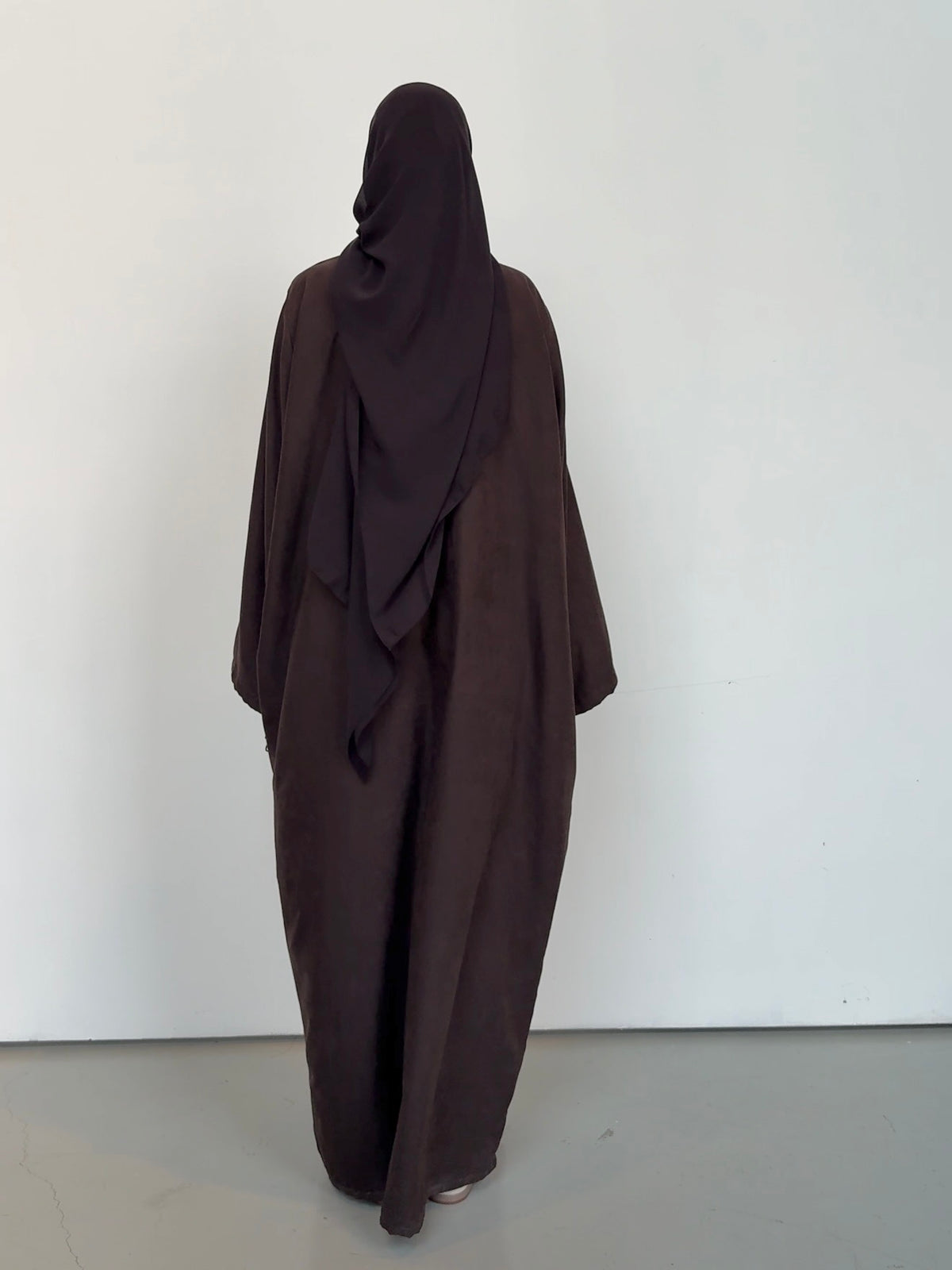 Abaya Nyla dark brown