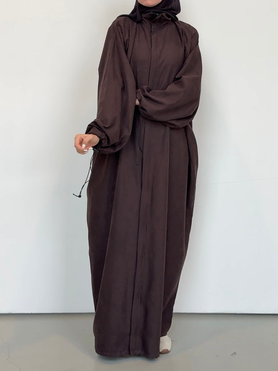 Abaya Nyla dark brown