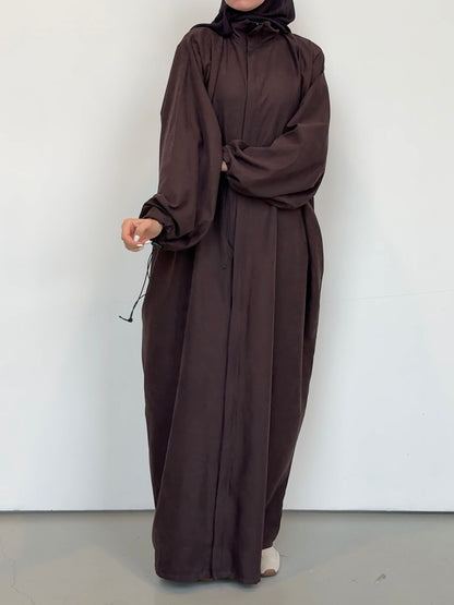 Abaya Nyla dark brown