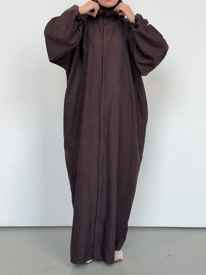 Abaya Nyla dark brown