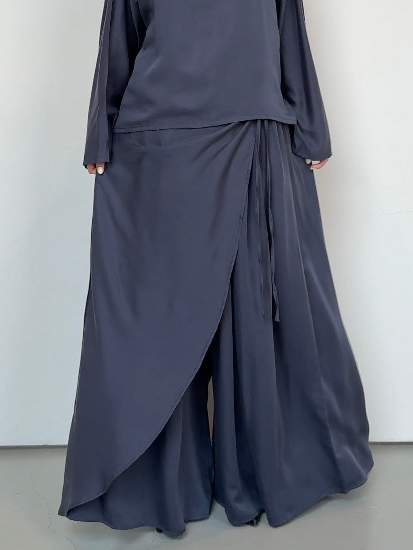 Sarouel portefeuille navy