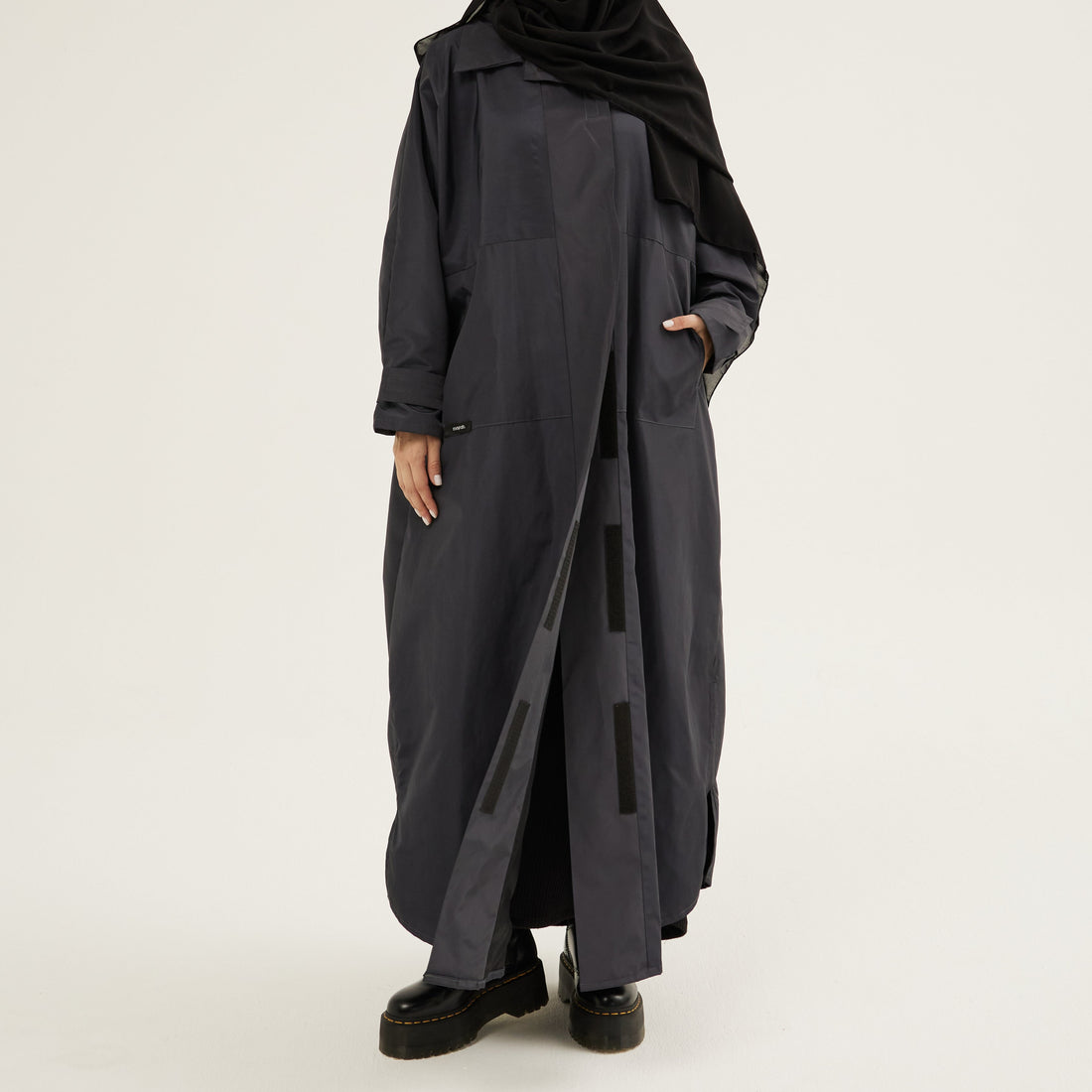 Parka rain navy blue