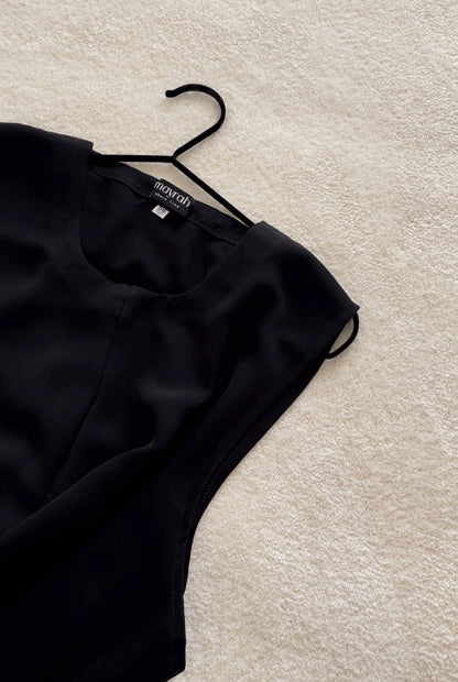 Sous-abaya allaitement noire - vue 2 - Mayrah